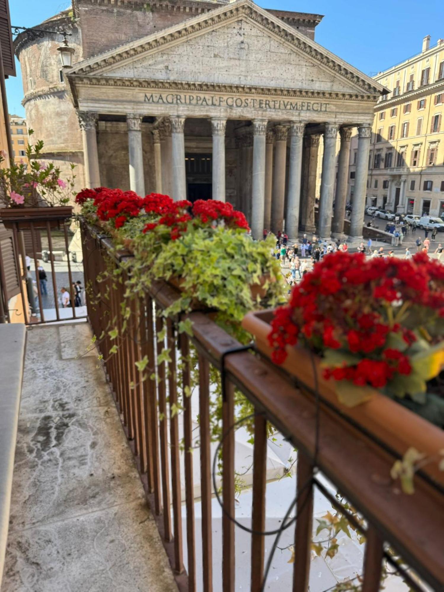 Pantheon Balcony Morgana Suite Róma Kültér fotó